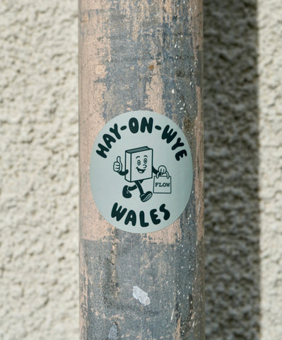 FLOW Hay-on-Wye Sticker - Green