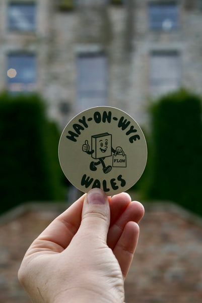 FLOW Hay-on-Wye Sticker - Green