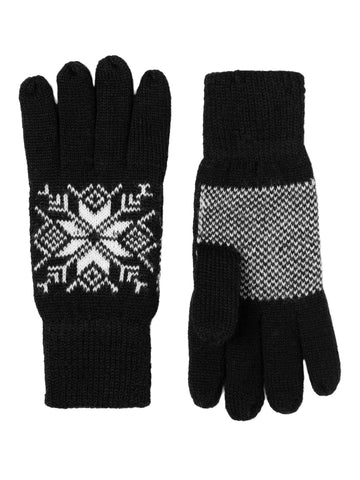 Norlender Snowflake Glove - Black