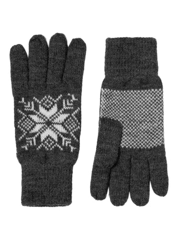 Norlender Snowflake Glove - Grey