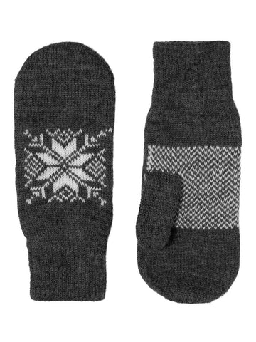 Norlender Snowflake Mitten - Grey