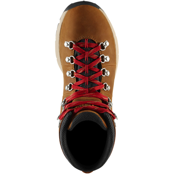 Danner W Mountain 600 Leaf GTX - Grizzly Brown/Rhodo Red