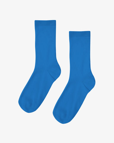 Colorful Standard Ws Organic Cotton Socks - pacific blue