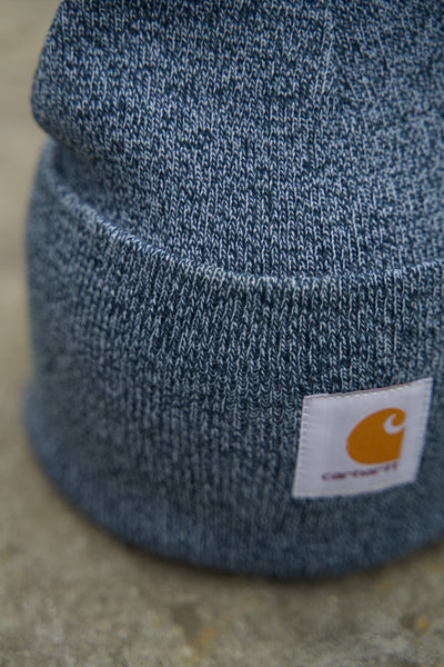 Carhartt Watch Hat - Night Blue/Alpine Blue Marl H79