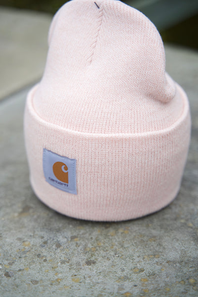 Carhartt Watch Hat - Ash Rose Marshmallow P31