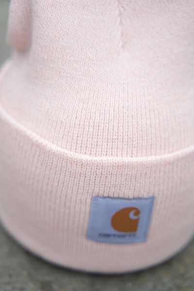 Carhartt Watch Hat - Ash Rose Marshmallow P31