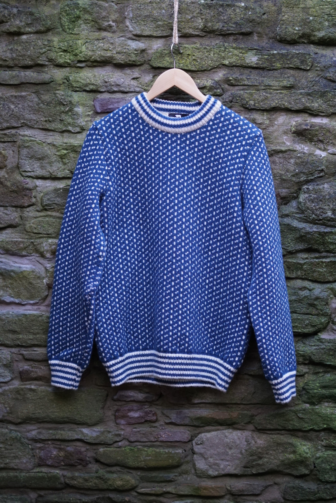 Norlender Island Fisherman’s Sweater - Blue