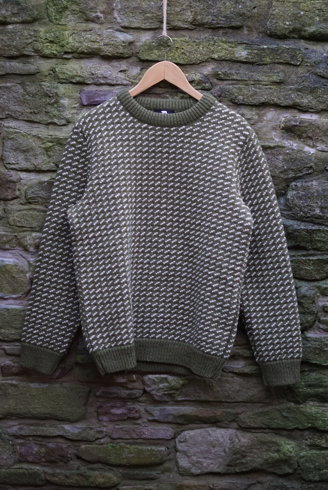 Norlender Svalbard Fisherman’s Sweater - Green