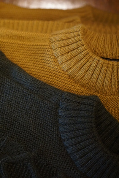 Norlender Tora Nordic Aran Knit - Ochre