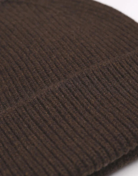 Colorful Standard Merino Wool beanie - Coffee Brown