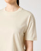 FLOW Women's Hay-on-Wye Boxy Tee - Natural