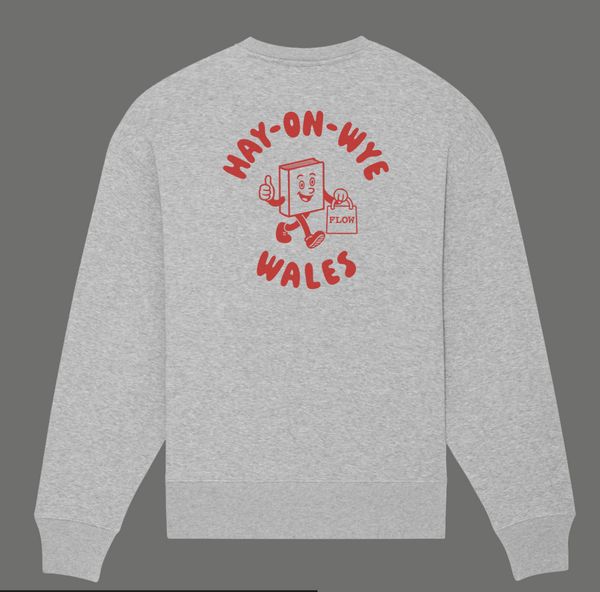 FLOW Unisex Hay-on-Wye Sweatshirt - Heather Grey