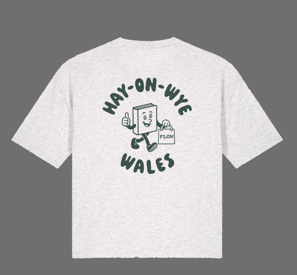 FLOW Women's Hay-on-Wye Boxy Tee - Cool Heather Grey