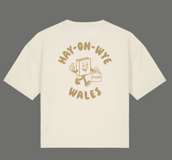 FLOW Women's Hay-on-Wye Boxy Tee - Natural