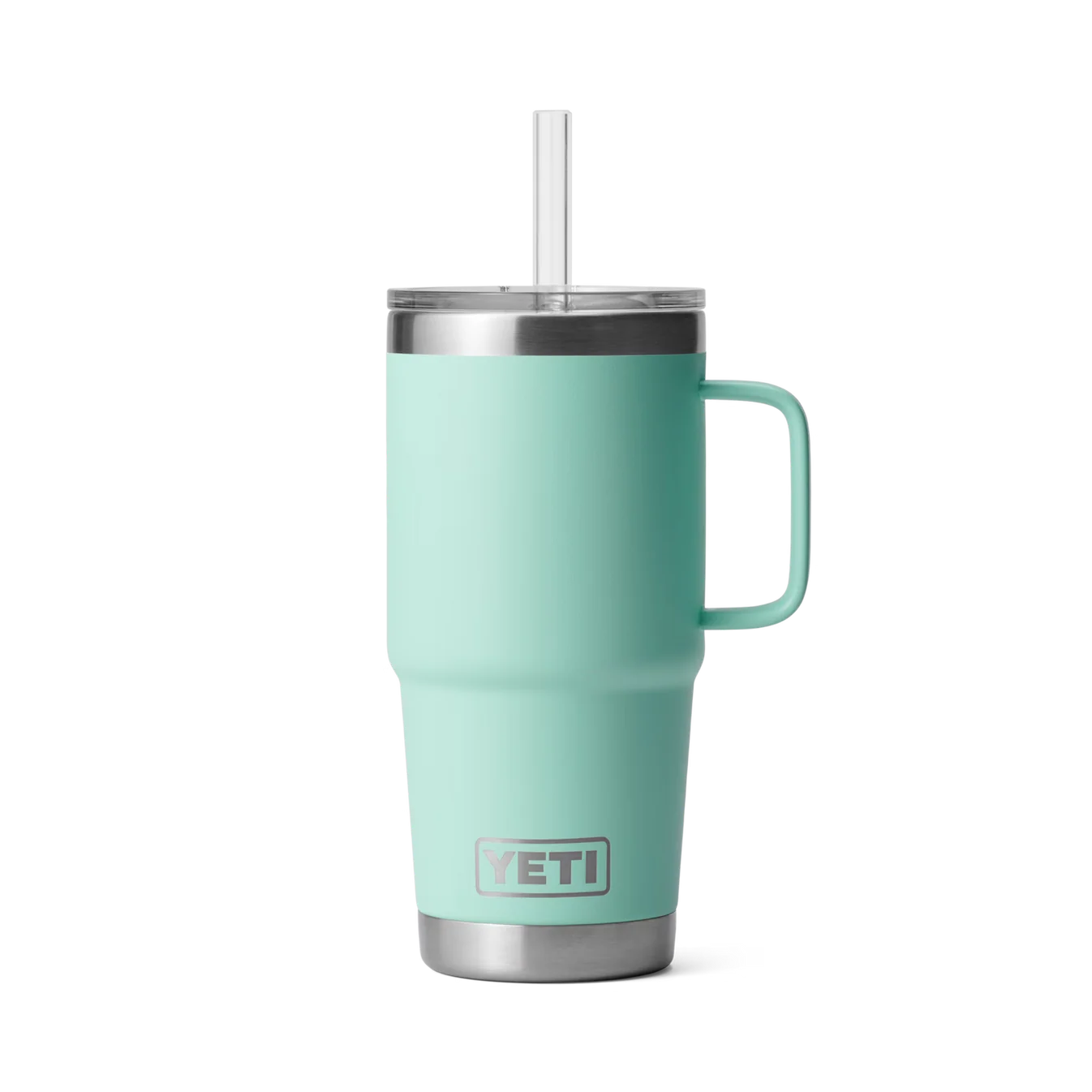 Yeti Rambler 25oz Straw Mug - Seafoam