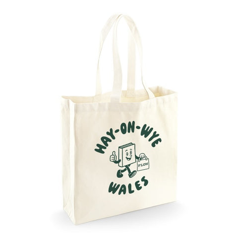 FLOW Hay-on-Wye Tote Bag - Green