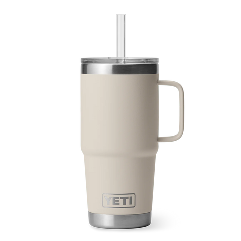 Yeti Rambler 25oz Straw Mug - Birch Stone