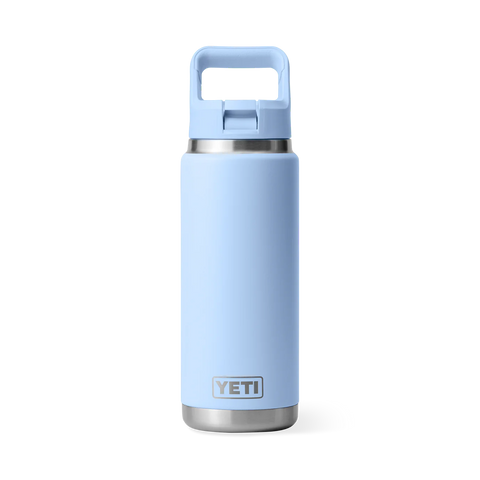 Yeti RAMBLER 26OZ COLOUR STRAW BOTTLE - Big Sky Blue