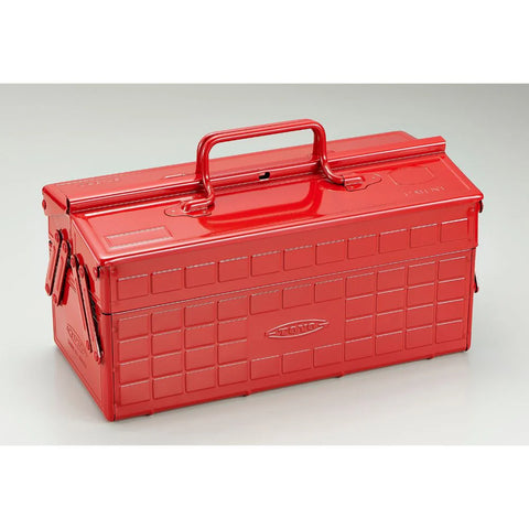 TOYO Steel Cantilever Tool Box - Red