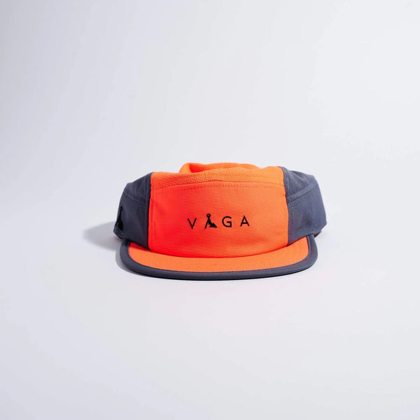 Våga Club Cap - Neon Coral-Slate Blue