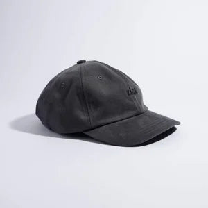 Våga washed cotton cap - charcoal