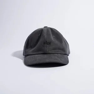 Våga washed cotton cap - charcoal