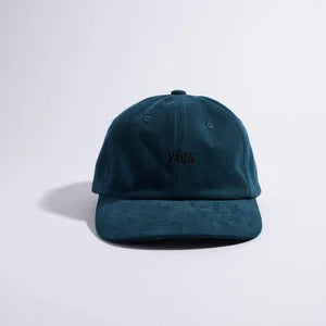 Våga washed cotton cap - Dark Teal