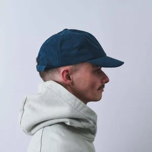 Våga washed cotton cap - Dark Teal