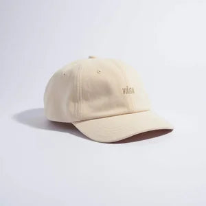 Våga washed cotton cap - Ecru