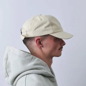 Våga washed cotton cap - Ecru