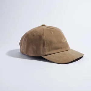 Våga washed cotton cap - Taupe