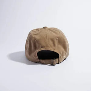 Våga washed cotton cap - Taupe
