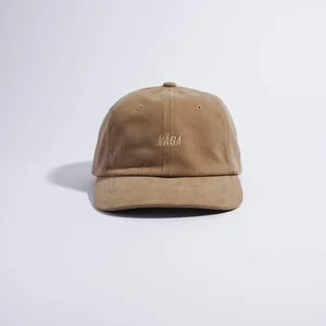 Våga washed cotton cap - Taupe