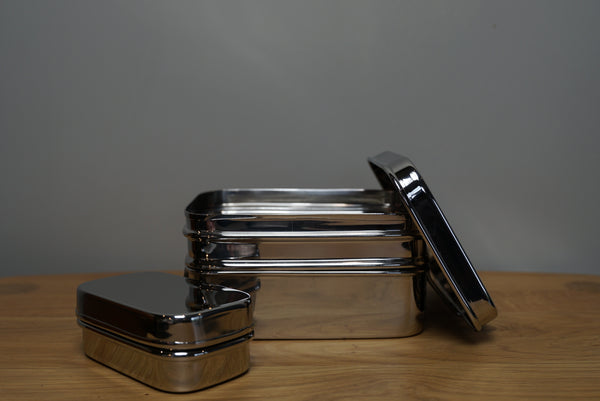 Two Tier Lunch Box - Panna