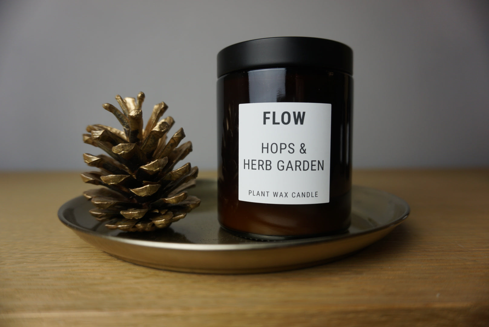 Plant Wax Candle - Hops & Herb Garden