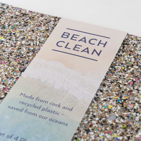 LIGA Beach Clean Rectangle Placemat x 4