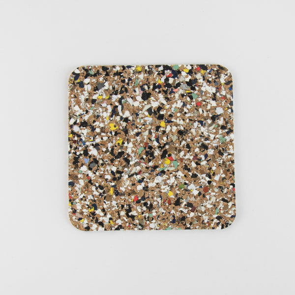 LIGA Beach Clean Square Coaster x 4