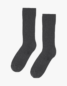 Colorful Standard Ms Organic Cotton Socks - Lava Grey