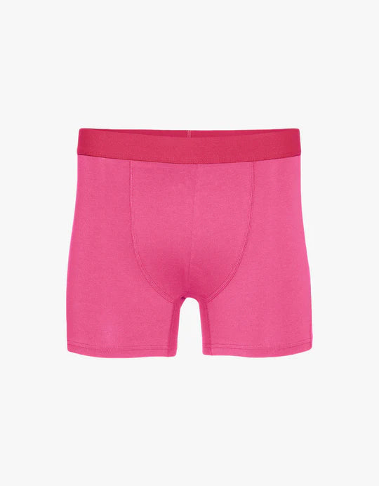 Colorful Standard Organic Cotton Boxers - Bubblegum Pink