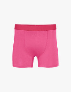 Colorful Standard Organic Cotton Boxers - Bubblegum Pink