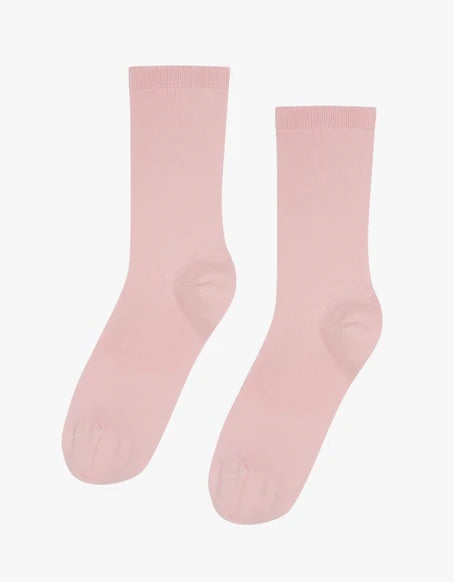 Colorful Standard Ws Organic Cotton Socks - Faded Pink