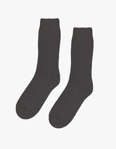 Colorful Standard W’s Merino Blend Socks - Lava Grey