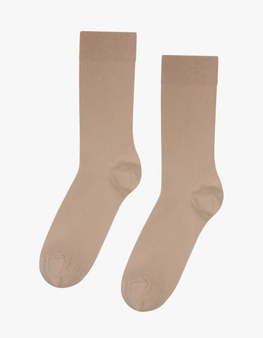 Colorful Standard Ms Organic Cotton Socks - Desert Khaki