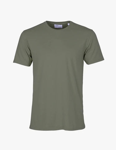 Sale - Colourful Standard Men’s Classic Organic Tee - Dusty Olive
