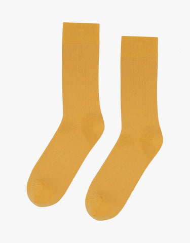 Colorful Standard Ms Organic Cotton Socks - Burned Yellow