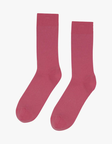 Colorful Standard Ms Organic Cotton Socks - Raspberry Pink